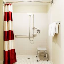 A Shower Handicap Accessible