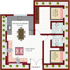 30 2bhk House Plan In 900 Square Feet