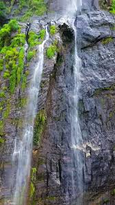 Tropical Waterfall Diyaluma Falls Sri