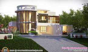 Beautiful Mix Roof Home Plan Kerala