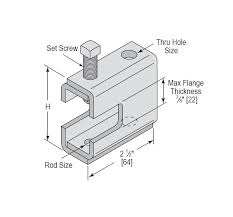 formed steel heavy duty beam clamps