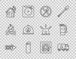 Heating House Pictograph Vector Images