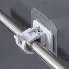 Self Adhesive Curtain Rod Hooks