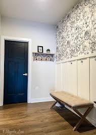 Updated Mudroom Painting Doors For Impact