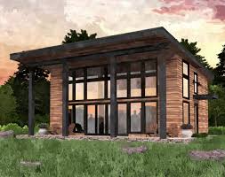 Shed Roof Modern House Plan