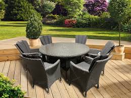Pagoda Sicily Rattan 6 Seat Set With