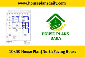 40x50 House Plan North Facing House