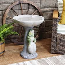 Sunnydaze Decor Polyresin Brooding Frog