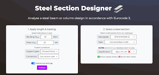free steel section design for