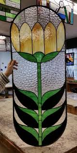 Stained Glass Hanging Panel P 180