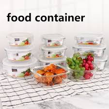 Airtight Glass Food Container With