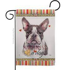 Dog Garden Flag Double Sided