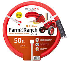 Hot Water Hose Farm Ranch Duty