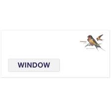 Barn Swallow Forever 10 Window Stamped