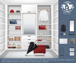 Luxury Closet Design Vectors