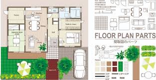 Free Vectors Floor Plan Parts