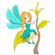 Fairy Plant Woman Cartoon Ilration