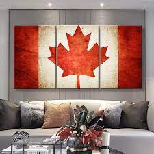 Canada Abstract Multi Canvas Painting