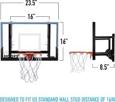 Franklin Sports Wall Mounted Basketball