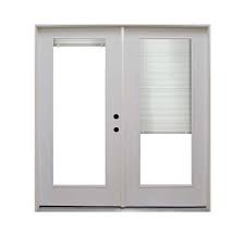 72 In X 80 In Retrofit Prehung Left Hand Inswing Primed White Steel Patio Door