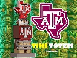 Tiki Totem Texas Am Aggies 3d Print