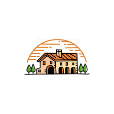 Rural House Home Logo House Logo Design