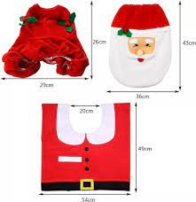 Santa Toilet Seat Cover