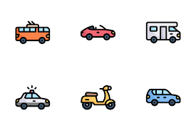 9 479 Vehicle Icon Packs Free In Svg