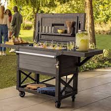 Keter Patio Cooler And Beverage Cart