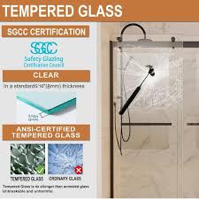 Frameless Sliding Glass Shower Door