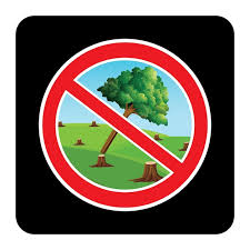 Stop Cutting Trees Icon Save Forest