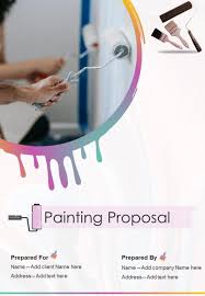 Painting Proposal Example Document