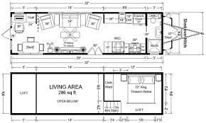 Tiny House Floor Plans 32 Long Tiny