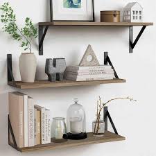 Floating Decorative Wall Shelf Set