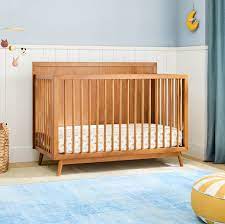 Mid Century 4 In 1 Crib White And Lullaby Mattress Set We Kids West Elm