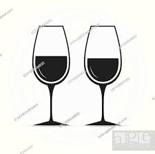 Two Glasses Of Wine Or Champagne