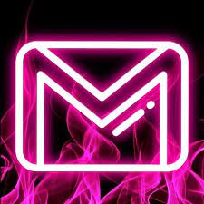 Neon Pink Gmail Icon Wallpaper Iphone