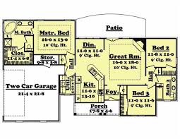 1600 Sq Ft Country House Plan 142 1024