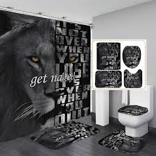 Lion Bathroom Set