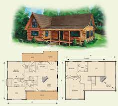 House Plan With Loft Cabin Floor Plans