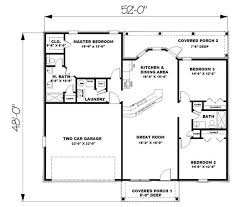 Cottage House Plan With 3 Bedrooms And