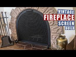 Vintage Fireplace Screen Build Jimbo