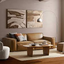 Colors Go With A Brown Leather Sofa