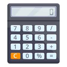 Vector Data Calculator Icon Cartoon