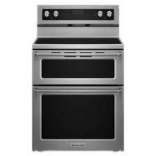 Kitchenaid Double Oven Range Kfed500ess