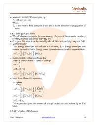 Electromagnetic Waves Class 12 Notes