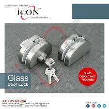 Glass Door Lock Glass Cutout Not