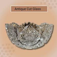 Antique Cut Glass Punch Bowls A