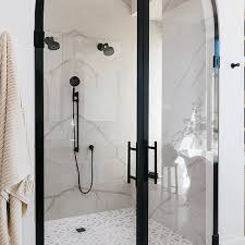 Arched Shower Molding Design Ideas