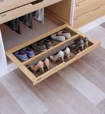 Spitze Brown Wooden Shoe Rack At Rs